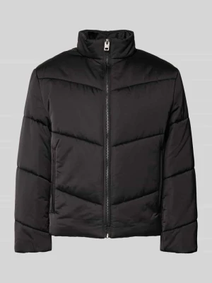 Kurtka pikowana o kroju regular fit z watowanej satyny model ‘BERO2531’ HUGO