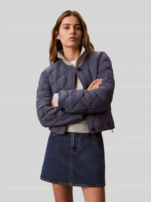 Kurtka pikowana o kroju regular fit z wpuszczanymi kieszeniami Calvin Klein Womenswear