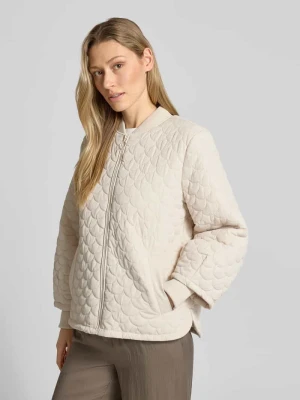 kurtka pikowana o kroju regular fit z wpuszczanymi kieszeniami model 'Bingo' FREE/QUENT