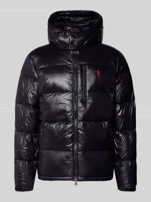 kurtka pikowana o kroju regular fit z zamkiem błyskawicznym dwustronnym Polo Ralph Lauren Czarny