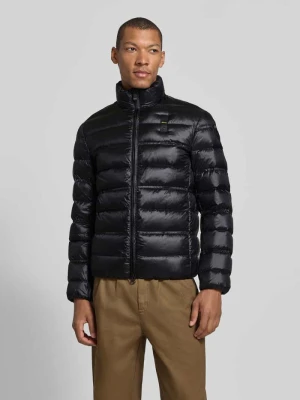 kurtka pikowana o kroju regular fit ze stójką model 'BELMONT' Blauer Usa Czarny