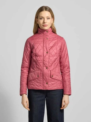 Kurtka pikowana o kroju regular fit ze stójką model 'FLYWEIGHT' Barbour