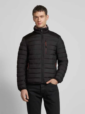 Kurtka pikowana o kroju regular fit ze stójką Tom Tailor