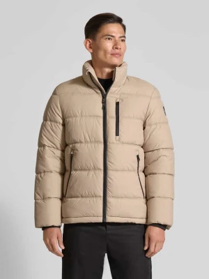 Kurtka pikowana o kroju regular fit ze stójką Tom Tailor