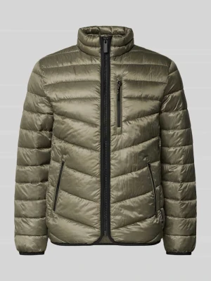 Kurtka pikowana o kroju regular fit ze stójką Tom Tailor