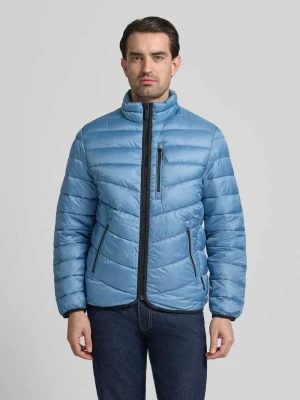 Kurtka pikowana o kroju regular fit ze stójką Tom Tailor