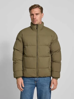 Kurtka pikowana o kroju regular fit ze stójką Tom Tailor Denim
