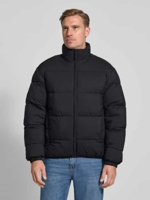 Kurtka pikowana o kroju regular fit ze stójką Tom Tailor Denim