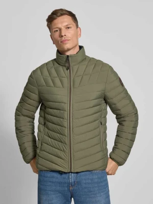Kurtka pikowana o kroju regular fit ze stójką z podszewką model ‘Lapaz’ Napapijri