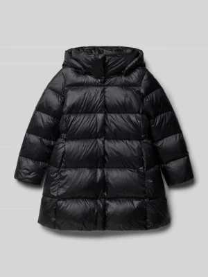 Kurtka pikowana o kroju relaxed fit z kapturem model ‘Celia’ Polo Ralph Lauren Kids