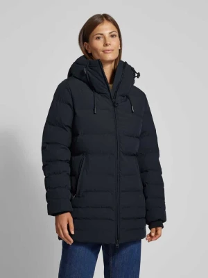 Kurtka pikowana o kroju shaped fit z kieszeniami na zamek błyskawiczny model ‘CORDOBA’ Wellensteyn