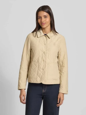 Kurtka pikowana o kroju slim fit z mieszanki bawełny Tommy Hilfiger
