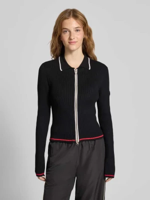 Kurtka pikowana o kroju slim fit z zamkiem błyskawicznym dwustronnym model ‘SIMONTE’ Fila