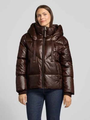 Kurtka pikowana o pudełkowym kroju z kapturem s.Oliver RED LABEL