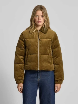 Kurtka pikowana o pudełkowym kroju ze sztruksu bawełnianego Marc O'Polo DENIM