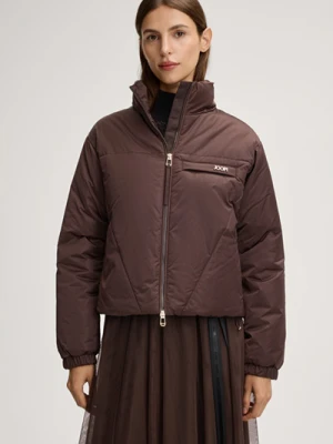 Kurtka pikowana Oksana w kolorze ciemnobrązowym Joop