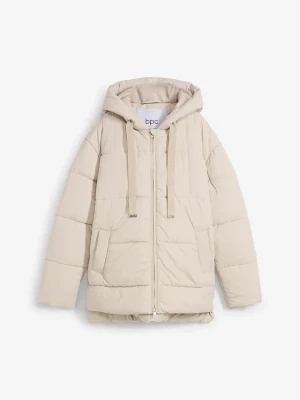 Kurtka pikowana oversize BonPrix szary
