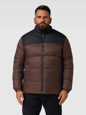 Kurtka pikowana PLUS SIZE dwukolorowa model ‘TOBY’ Jack & Jones Plus