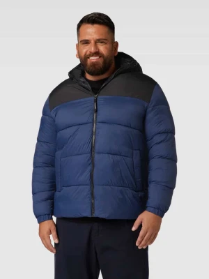 Kurtka pikowana PLUS SIZE z kapturem model ‘TOBY’ Jack & Jones Plus