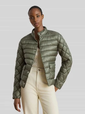 Kurtka pikowana w kroju regular fit z naszywanymi kieszeniami Lauren Ralph Lauren