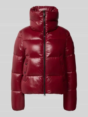 kurtka pikowana w kroju regular fit ze stójką model 'Isla' Save The Duck Bordowy