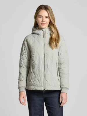 Kurtka pikowana z błyskawicznym zamkiem dwustronnym camel active