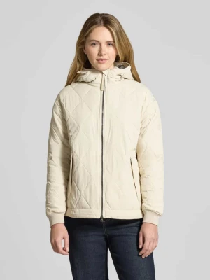 Kurtka pikowana z zamkiem błyskawicznym dwustronnym camel active