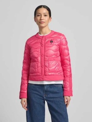 kurtka pikowana z detal z logo model 'HADLEY' Blauer USA