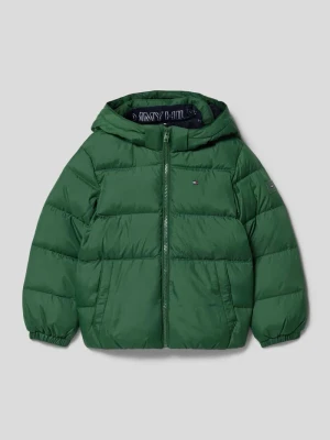 Kurtka pikowana z detalami z logo model ‘ESSENTIAL’ Tommy Hilfiger Teens