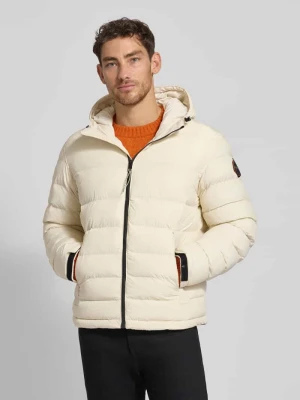 Kurtka pikowana z kapturem i zamkiem błyskawicznym model ‘A-TEREZ’ Napapijri