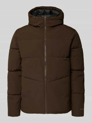 Kurtka pikowana z kapturem jack & jones