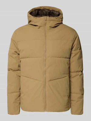 Kurtka pikowana z kapturem jack & jones