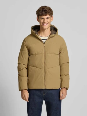 Kurtka pikowana z kapturem jack & jones
