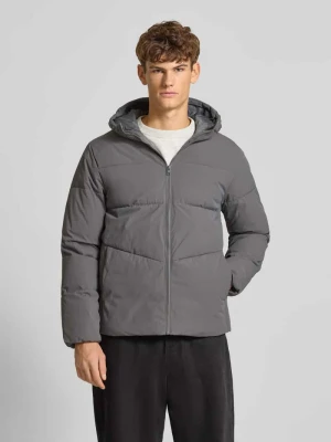 Kurtka pikowana z kapturem jack & jones