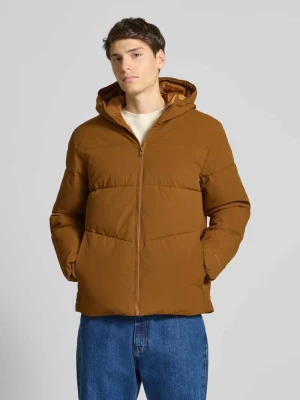 Kurtka pikowana z kapturem jack & jones