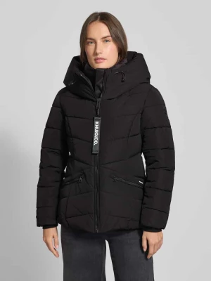 Kurtka pikowana z kapturem khujo