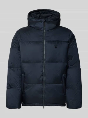 Kurtka pikowana z kapturem model ‘CLAUS PUFFER JACKET’ Wood Wood