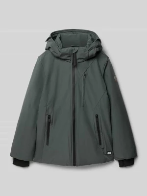 Kurtka pikowana z kapturem model ‘Harwick’ CARS JEANS