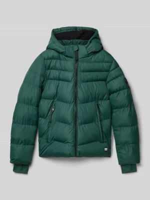 Kurtka pikowana z kapturem model ‘HEYWARD’ CARS JEANS