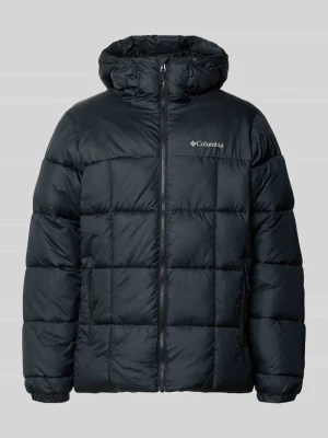 Kurtka pikowana z kapturem model 'Puffect™ IV' Columbia Czarny