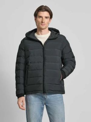 Kurtka pikowana z kapturem model ‘SPHERICA’ Geox
