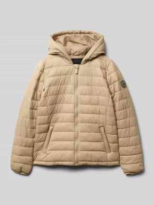 Kurtka pikowana z kapturem model ‘THELMA’ CARS JEANS