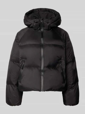 Kurtka pikowana z kapturem WITHBLACK