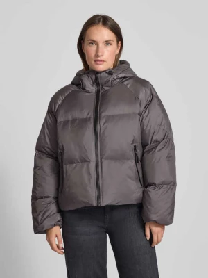 Kurtka pikowana z kapturem WITHBLACK