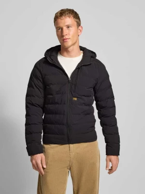 Kurtka pikowana z kieszenią na piersi i detalem z logo model ‘Foundation’ G-Star Raw
