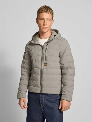 Kurtka pikowana z kieszenią na piersi i detalem z logo model ‘Foundation’ G-Star Raw