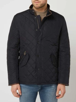 Kurtka pikowana z kieszeniami z patką model ‘Powell’ Barbour