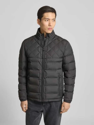 Kurtka pikowana z kieszeniami zapinanymi na zamek błyskawiczny model ‘Clason’ Strellson