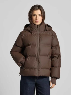 Kurtka pikowana z kieszeniami zapinanymi na zamek błyskawiczny NEO NOIR