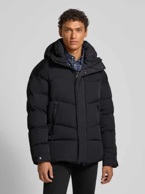 Kurtka pikowana z naszywką z logo model ‘CROWN’ Blauer Usa